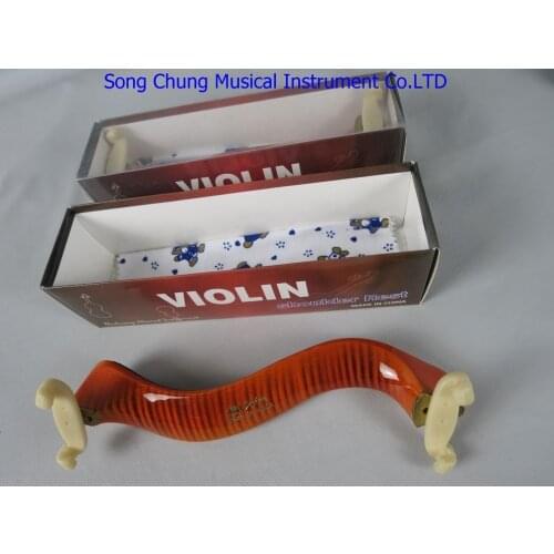 2pcs hight quality adjustable violin maple shoulder rest,violin part