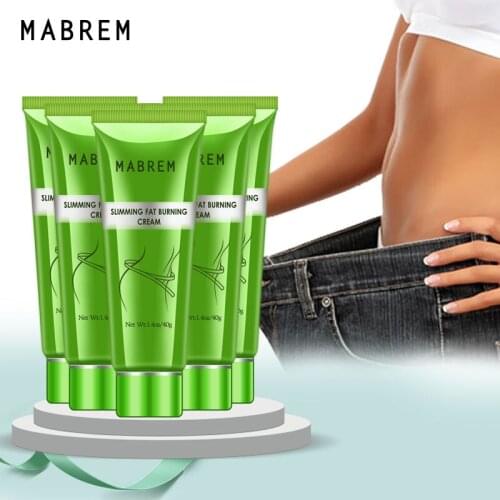 5PCS MABREM Slimming Body Cream Anti Cellulite Weight Lose Anti Winkles Firming Shaping Slim Curves Whitening Body Cream 35g