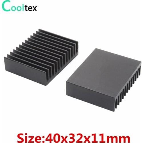 5pcs/lot 40x32x11mm Aluminum Heatsink for Chip VGA RAM IC LED heat sink radiator COOLER cooling