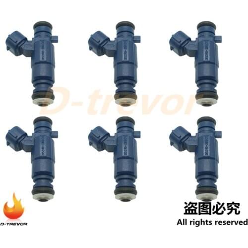 6PCS OEM 35310-2B000 High quality Fuel Injector Nozzle for Hyundai i20 i30 KIA Ceed 1.4L 9250930023