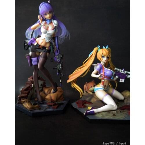 1/7 Anime DAMTOYS After-School Arena Fourth Shot Mega Power Orcus Froggirl Aegir PVC Action Figure Toy Game Statue Model Doll