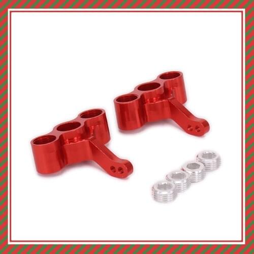 2Pcs RCAWD Alloy Steering Hub Carrier Blocks For Rc Hobby Car 1/16 Hsp Monster Truck&Short Course 86613 86013 86013 94286 286611