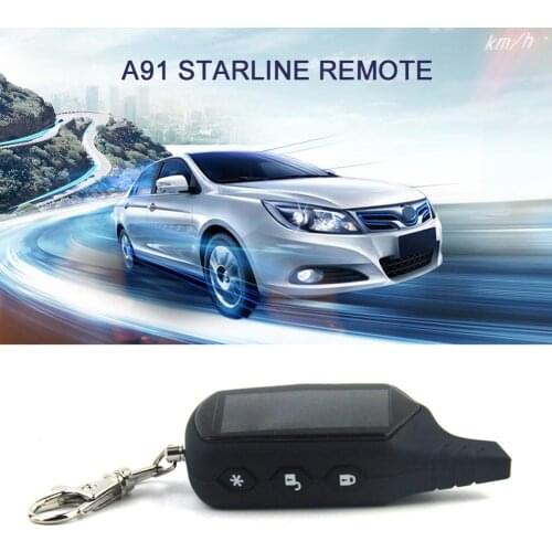Starline A91 Keychain Key Shell Case For Russian Version Starline A91 lcd Two-Way Remote Control Car Alarm System