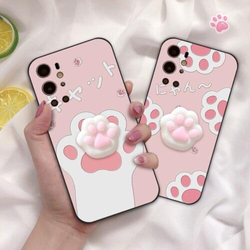 Pinched Squeeze Toy Cases For Oneplus 3 3T 5 5T One plus 6 T 6T Squishy Toy Back Cover Coque For Oneplus Nord 7 7T 8 9 Pro 9R