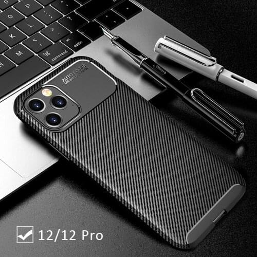 Case for iphone 12 pro bumper cover on i phone 12pro iphone12 6.1 protective coque back bag silicone matte soft tpu shell armor