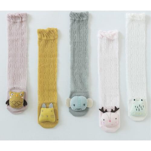 1 Pairs Lytwtws Baby Floor Boy Girl Kids Children Cotton Cartoon Summer Breathable Anti-mosquito Anti Skid Slip Toddler Slipper