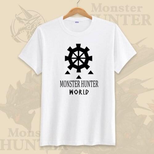 MonHun World T Shirt Women/Men Cool Monster 3D Printed T-Shirts Cartoon Graphic tshirt Streetwear Casual Halloween Costume