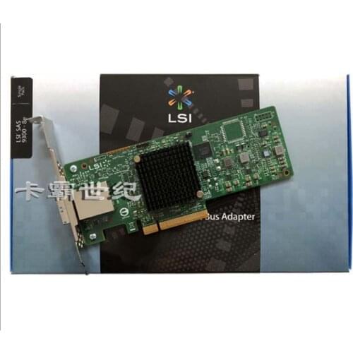 LSI SAS 9300-8e LSI00343 SAS3008 12Gb / s HBA card new original warranty for three years