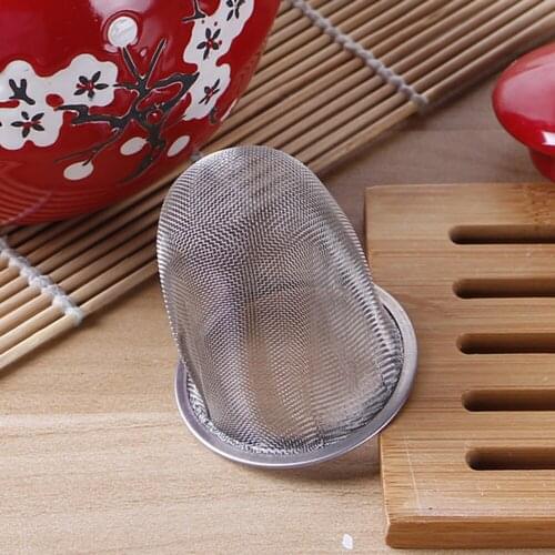 New Reusable Stainless Steel Mesh Tea Infuser Tea Strainer Teapot Tea Leaf Spice Filter Drinkware Kitchen Accessories