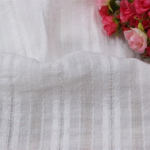 Pure Cotton Cut Flower Jacquard Fabrics Fall, Clothing Childrens fabric Shirt Dress Fabrics