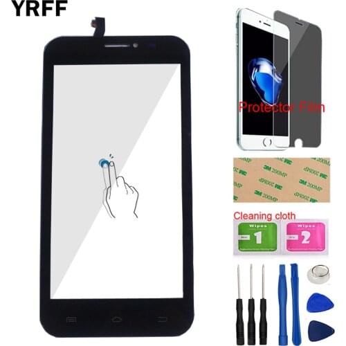 5.0'' Phone Touch Screen Panel For Texet TM-4672 X-navi TouchScreen Front Glass Lens Sensor Digitizer Panel Tools Protector Film