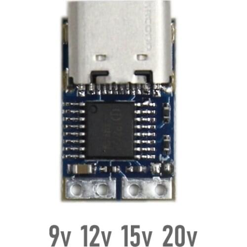 PDC004 PD2\3 to DC spoofing fast charge trigger polling detector notebook power supply to change Type-C