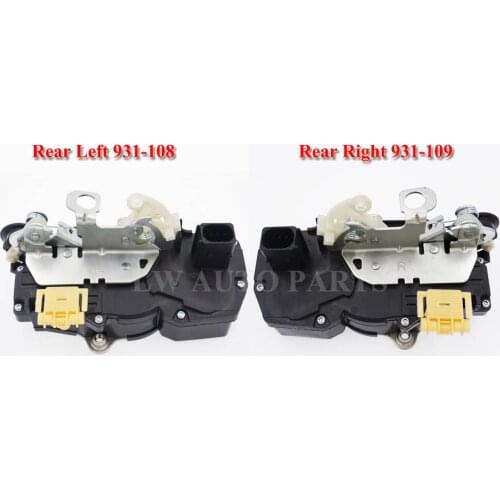 2PCS High Quality Rear Door Lock Actuator For Cadillac Escalade Chevy Tahoe GMC Yukon Driver And Passenger Side 931-108 931-109