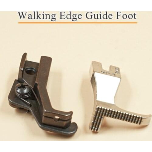 1 SET Walking Feet Edge Guide Foot Compensating Presser Foot Consew Highlead Durkopp Pfaff 601-3 Leather Sewing Machine Parts