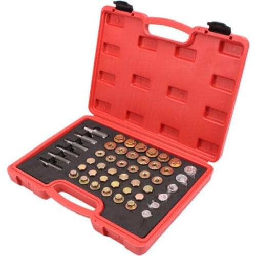 114 special tools to repair the sliding teeth of the oil pan the screw of the oil pan the thread repair of the oil pan