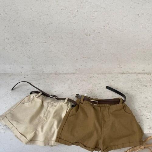 2021 new style girls boys shorts summer cotton fashion kids shorts