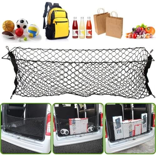 Car Trunk Cargo Organizer Storage Net For Renault Duster Jeep Compass Volvo S90 XC90 S80L V60 V40 Car Styling Accessories