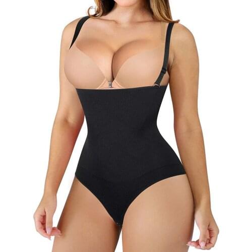 Bodysuit Shapewear Women High Waisted Control Panties Waist Trainer Body Shaper Tummy Reductive Girdle Thong Modeling Strap Slim