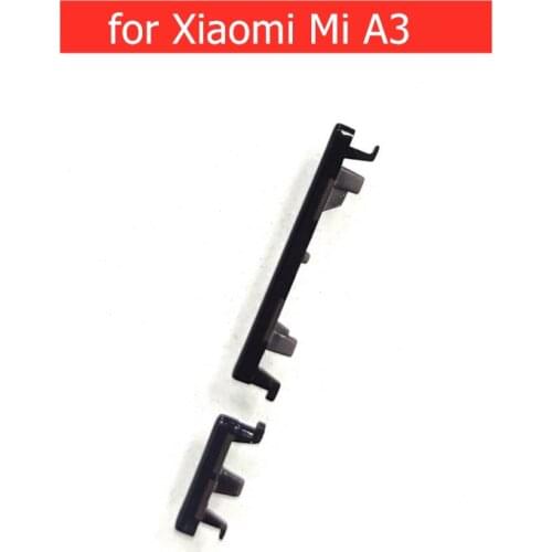 For Xiaomi Mi A3 Power Volume Button Side Key Button On Off Switch Key Replace Repair Spare Parts