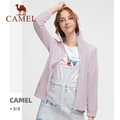 Camel Outdoor Men Women Sun Protection Jacket Lightweight Breathable Cardigan Sun Protection Jacket For Hot Days Charge Jacket