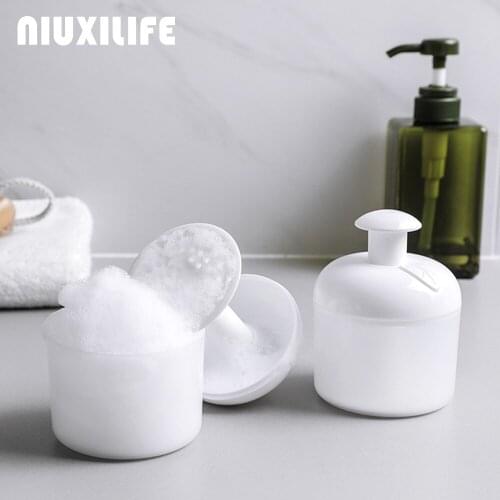 NIUXILIFE Liplasting Empty Squeezed Foaming Pump Soap Foam Bottle Cosmetic Containers Dispenser Jars PET Makeup Travel Bottl