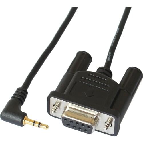 RS232 DB9 Female to Stereo 2.5mm Plug Male Jack Cable for 2820 radio intephone150cm