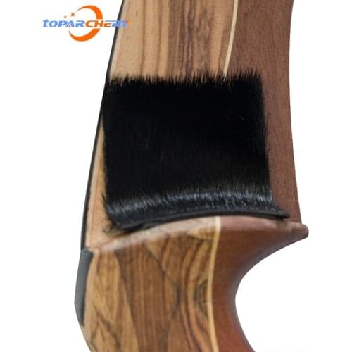 Black Archery Arrow Rest for Traditional Recurve Bow Outdoor Sports Hunting Hunter Arrow and Bow Accessories RH/LH