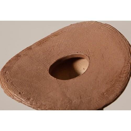 Modern Fashion Creative Ceramic Vase Minimalist Morandi Colored Model Room Home Decorations Nordic Style Sculpture Art EF