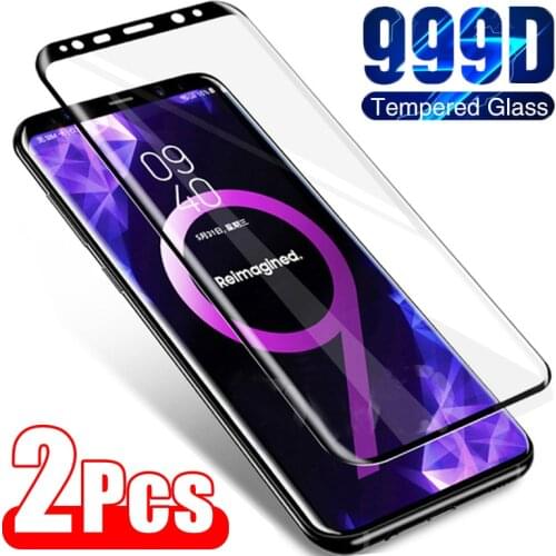2PCS Full Cover Glass for Samsung S21 Ultra S20 S10 S9 S8 Plus S10E Screen Protector for Samsung Note 20 Ultra 10 Plus 9 8 Glass