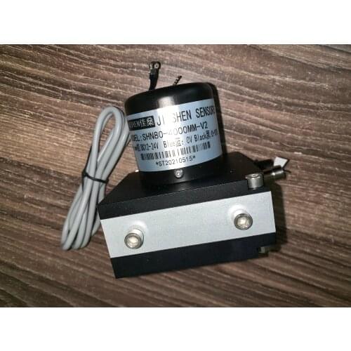 V2: 0-10V A2: 4-20MA two-wire Puls Hydraulic cylinder control rope gauge encoder SHN80 Pull cord tension sensor 0-4000 mm
