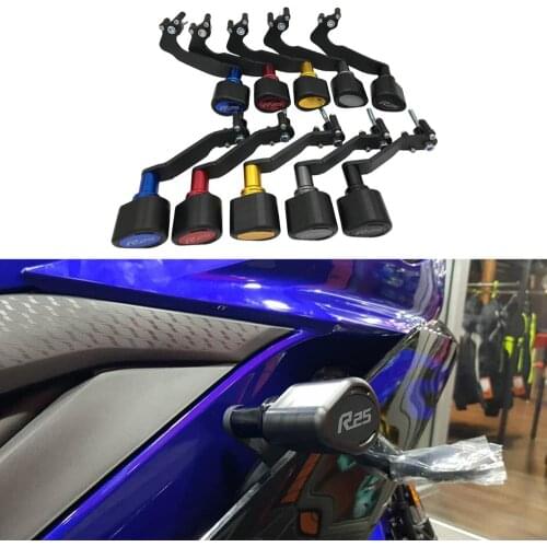SEMSPEED Falling Protection Motorcycle CNC R25 Crash Pads Frame Slider Protector For Yamaha YZF-R25 R 25 2019