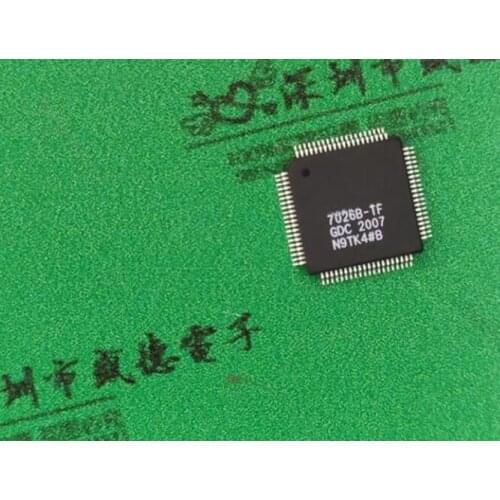 1PCS/LOT CH7026B-TF package QFP-80 video output processor chip IC
