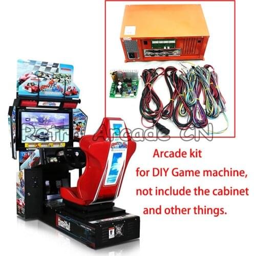 2018 Outrun kit driving simulate arcade game machine accessory Need For Speed motherboard with wires cable high quality for DIY