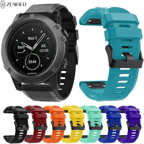 26mm Bracelet Strap For Garmin Fenix 6X/5X/5X Plus Quick Release Watchband For Garmin Fenix 3/3 HR Smart Watch Band