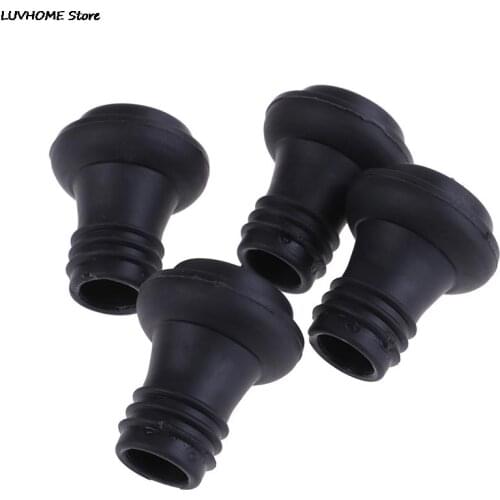 4Pcs Easy To Insert Silicone Wine Stopper Suction Bottle Vacuum Pump Preserver Stoppers Bar Tools Keep Wine Fresh Saver Sealing