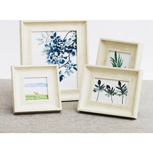 Antique White Photo Frame For Kits, Wedding Photo, Classroom Student, Family Photo,Painting/Certificate Display. Table Photo