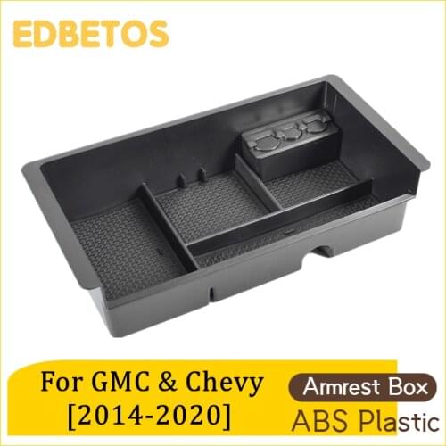 Car Central Console For GMC Yukon/Yukon XL/Sierra 1500/2500 HD/3500 HD and Chevy Tahoe/Suburban/Silverado 1500/2500 HD/3500 HD