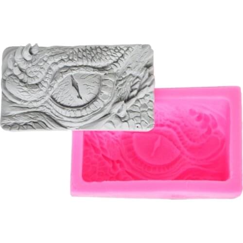 Dragon Eyes Silicone Mold Monster 3D Soap Candle Cake Chocolate Polymer Clay Mould Tools for Baking Kitchen Accessories Bakeware