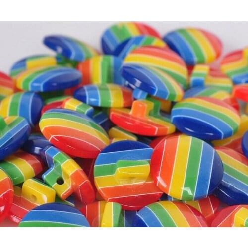 Arts Crafts 13/15/18/20mm shank Buttons resin strip for clothes suit sweather handmade Gift Scrapbook Craft DIY favor Sewing Wh