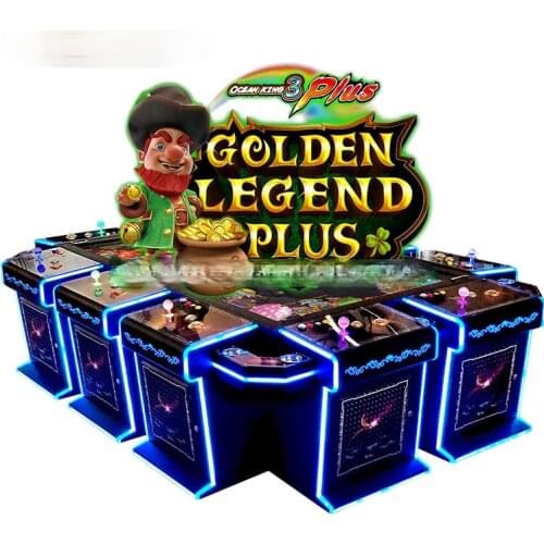 2021 USA 6/8/10 player 55 65 85 100 inch bill acceptor New High Profit Fish Game Table Gambling Golden Legend Plus