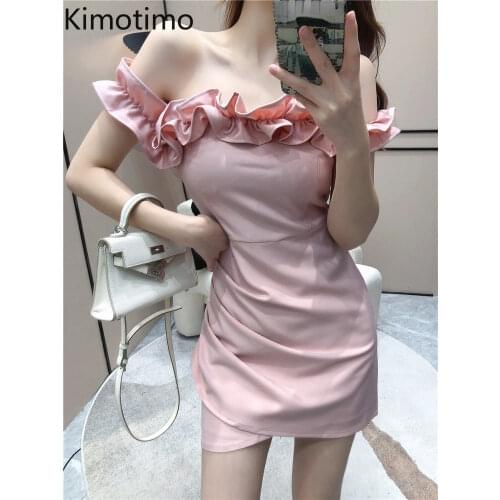 Летние платья мини Kimotimo China At AliExpress