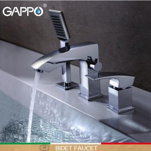 Gappo Brass shower faucet system waterfall bathroom tap Bathtub Faucet bathtub sink faucet water mixer sink taps bano GA1107