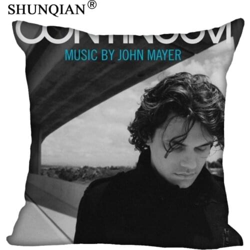 Custom Pillowcase Cover John Mayer Square Zipper Pillow Cover (Two Sides) Print Your Pictures Cool Pillow Cases
