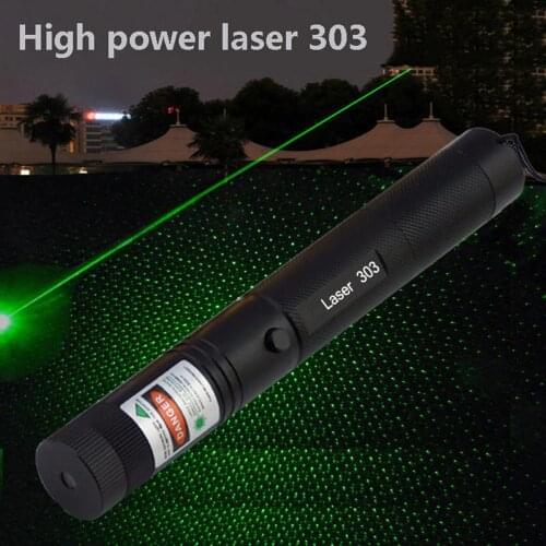 Portable green red dot laser pointer 5mW high-power green laser sight with ultra-long radiation 8000m with battery and charger