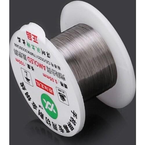 100m Alloy Gold Molybdenum Wire Cutting Line LCD Display Screen Separator Repair