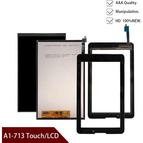High Quality Original 7"Inch Touch LCD Display Screen For ACER Iconia Tab 7 A1-713 Free shipping+Tool