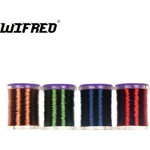 Wifreo 1PC Fly Fishing Metal Truss Line Ultra Wire 0.1mm*50m Color Copper Wire Soft Coppe