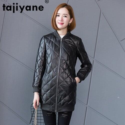 Real Autumn Spring Genuine Leather Jacket Women Clothes 2021 Korean Vintage Sheepskin Coat Streetwear Tops Abrigo Mujer ZT3624