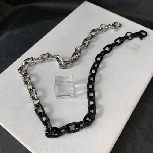 New Double Color Belt Punk Trousers Chain Keychain for Women Pants Chain Belt Waist Chains Hip Hop Hook Hiphop Lady Belt Chain