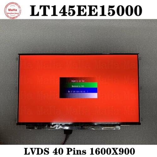14.5" slim LVDS 40 Pins LT145EE15000 Display 1600x900 LCD LED Display Screen digital Fully Tested